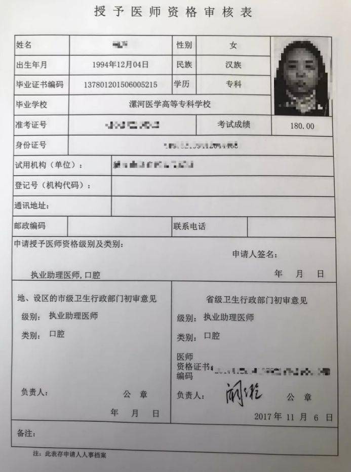 医师注册体检表最新版详解与观点阐述