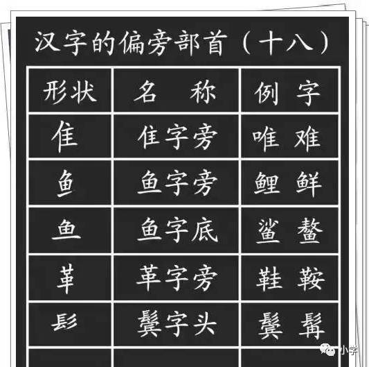 最新汉字偏旁部首大全与学习指南