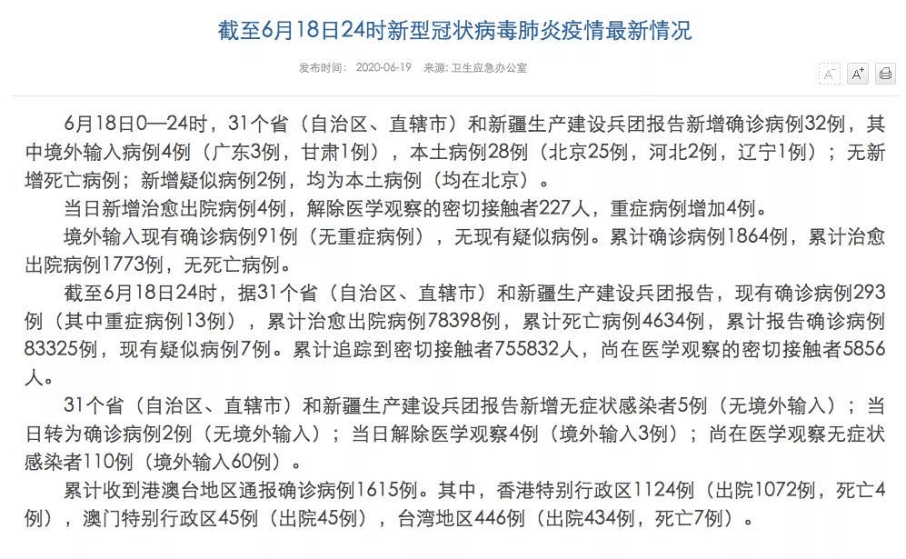 抚顺最新病例更新通知