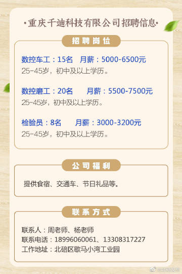 重庆北碚最新招聘动态及其影响分析