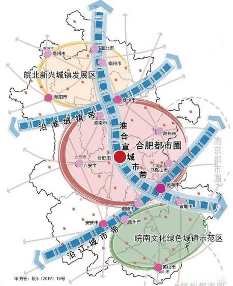 合肥市域最新规划图揭秘，未来城市发展的壮丽蓝图
