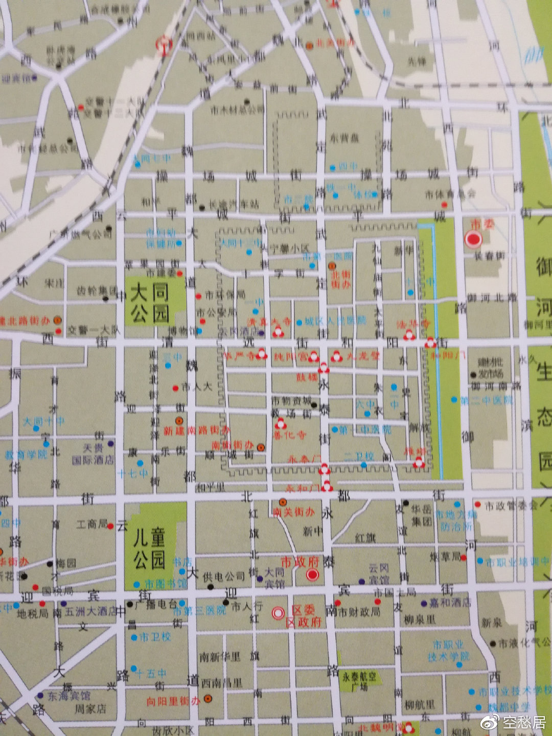 大同市最新地图，古都变迁与发展探索